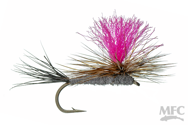 Hi-Vis Parachute Adams - Pink Chute #12